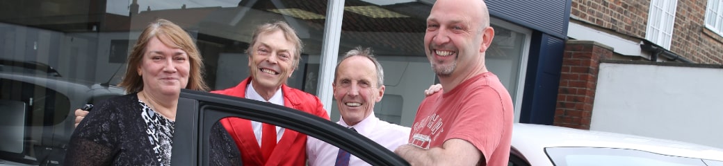 More than £28,000 raised for the Friarage as Thirsk man wins new car