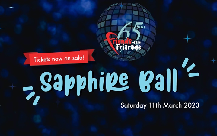 Tickets now on sale for our Sapphire Ball!